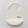 Силіконовий слюнявчик HEORSHE White