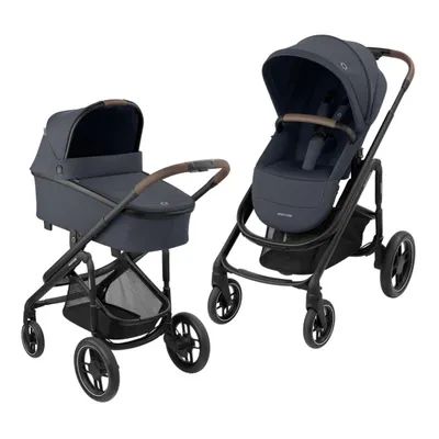 Коляска універсальна 2 в 1 MAXI-COSI Plaza Plus Essential Graphite
