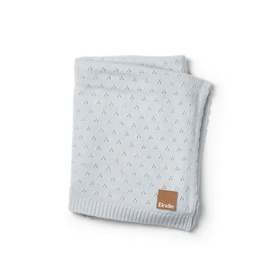 Плед Elodie Details Pointelle Blanket Bermuda Blue