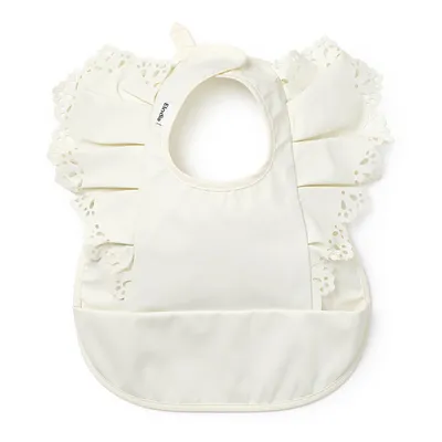 Нагрудник для годування Elodie Details Baby Bib Vanilla White