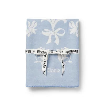 Плед Elodie Details Jacquard Blueberry Blue