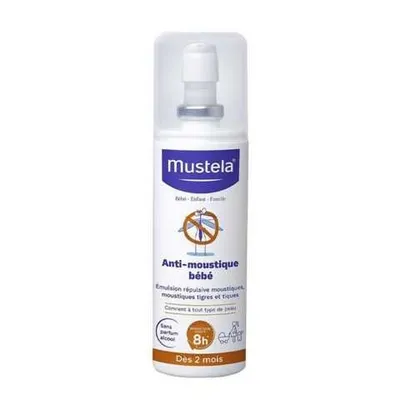 Спрей від комарів і кліщів для дітей і всієї родини Mustela 100 мл