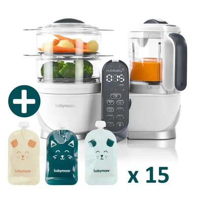 Блендер-пароварка Babymoov Nutribaby+ White