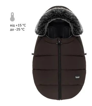 Зимовий конверт Bair Cocon Mini Dark Choсolate