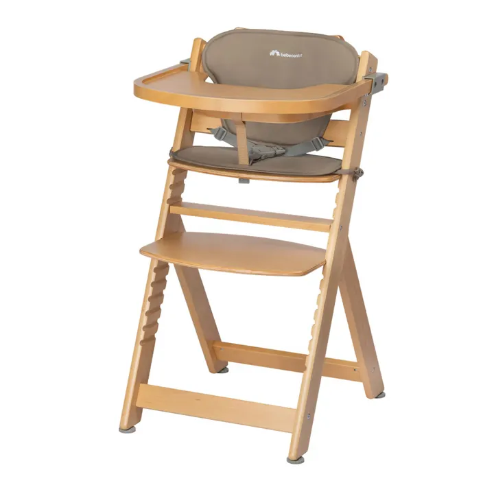 Стільчик для годування з вкладишем BEBE CONFORT Timba Natural Wood/Beige — Photo 5