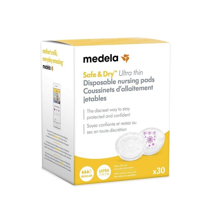 Вкладиші одноразові для бюстгальтера Medela Disposable Nursing Pads 4 шт. — Photo 13