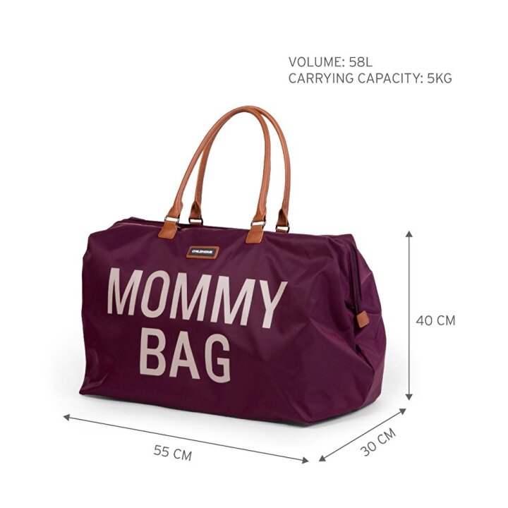 Сумка Childhome Mommy bag aubergine — Photo 21