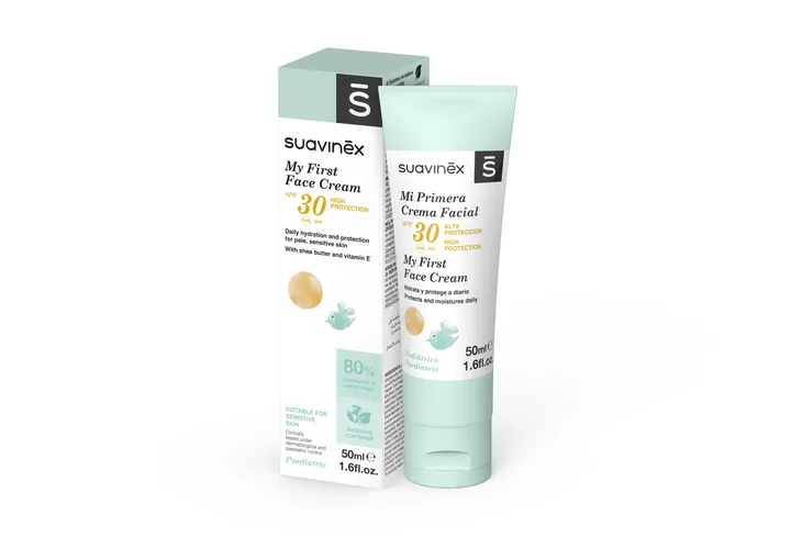 Дитячий крем для обличчя SPF 30, 50 мл, Suavinex — Photo 3