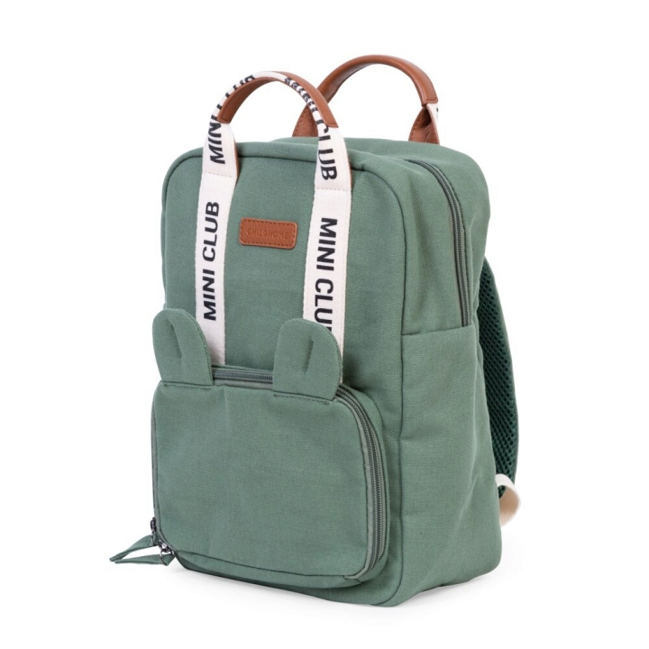 Рюкзак дитячий Childhome Mini Club canvas green — Photo 17