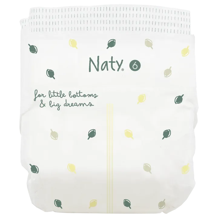 Одноразові дитячі підгузки BioEmbrace "NATY". Розмір 6 (16+ кг.), 17 шт. в упаковці. — Photo 18