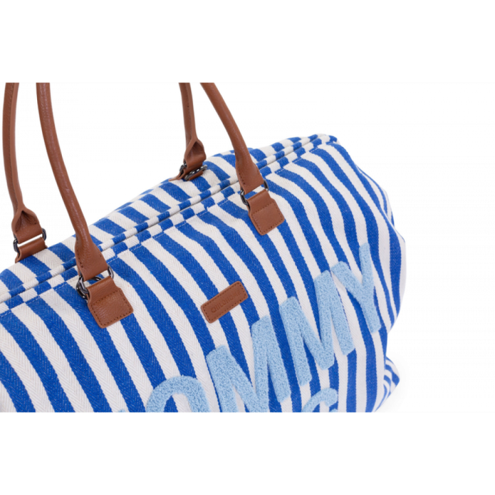 Сумка Childhome Mommy bag stripes electric blue — Photo 19