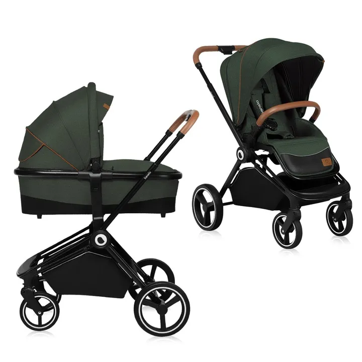 Універсальна коляска 2 в 1 Lionelo MIKA 2IN1 GREEN FOREST — Photo 13