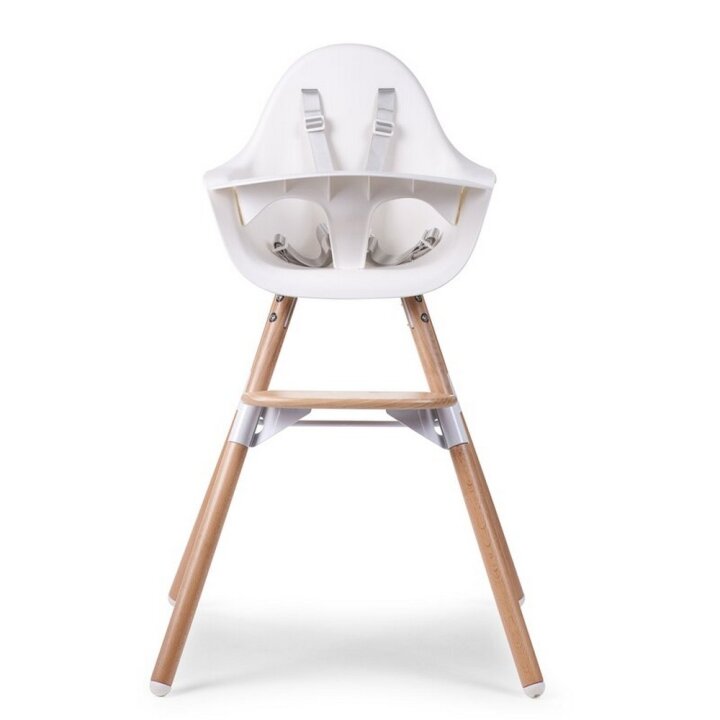 Стілець для годування Childhome Evolu 2 з бампером natural/white — Photo 40