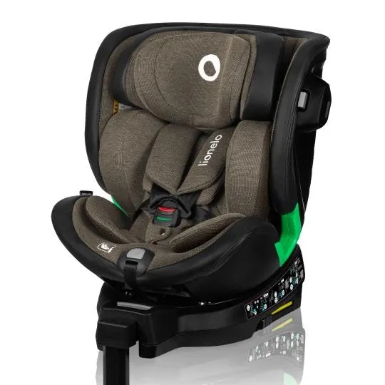 Дитяче автокрісло Lionelo HARMONY I-SIZE GREEN OLIVE LEATHER — Photo 4