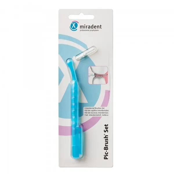 Інтердентальна щітка Pic Brush Set - Blue, (Miradent)