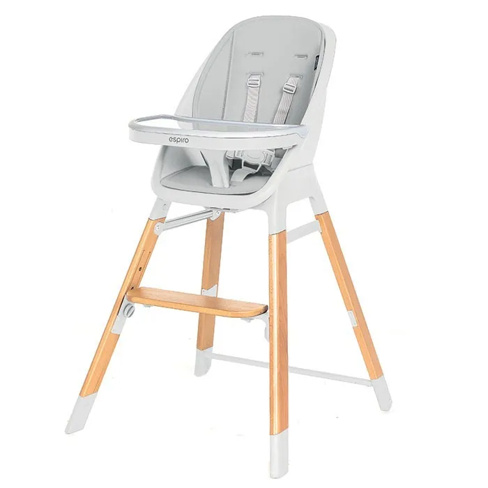 Стільчик для годування Espiro Sense 27 White Gray — Photo 8
