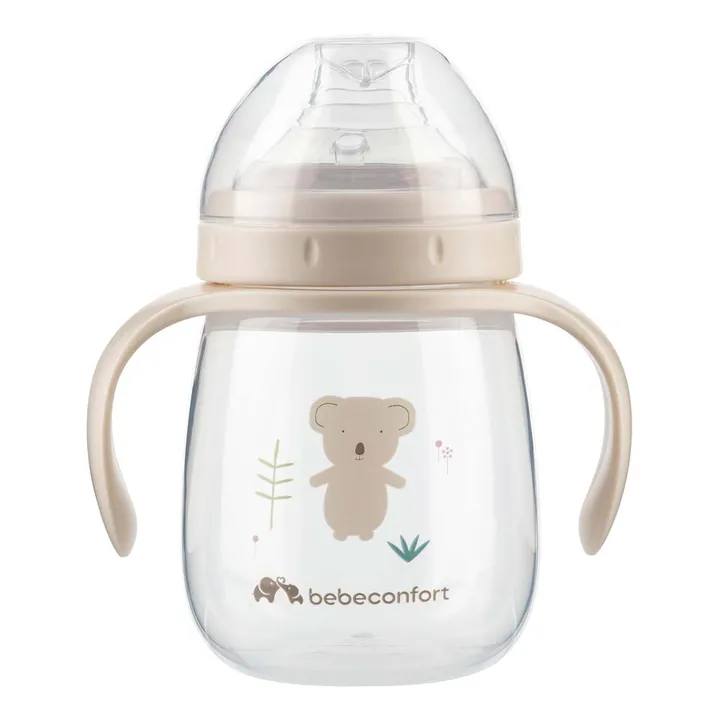 Чашка-непроливайка BEBE CONFORT Wild Animals Soft Sand 240 ml 6+ міс