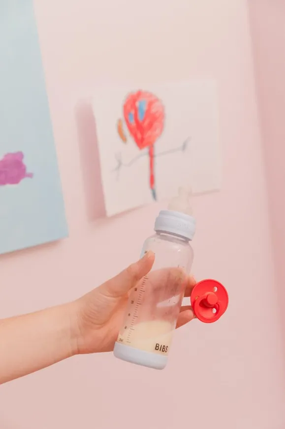 Скляна дитяча пляшечка BIBS Glass Baby Bottle Body 240 мл — Photo 9
