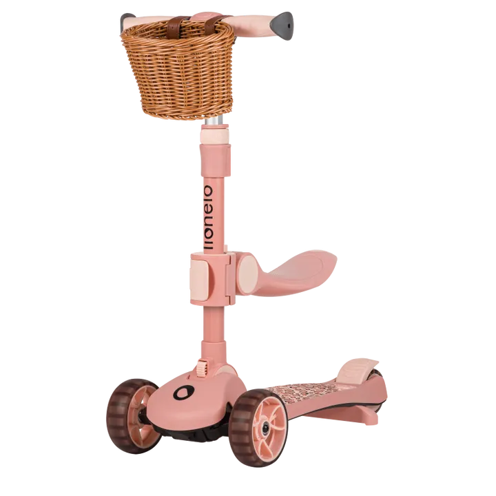 Дитячий самокат Lionelo FRANKY PINK ROSE — Photo 4