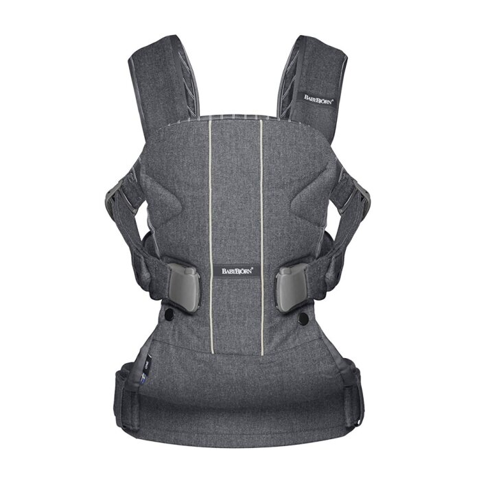 Рюкзак &quot;BB®Baby Carrier ONE Denim grey/Dark grey Cotton Mix сірий — Photo 5