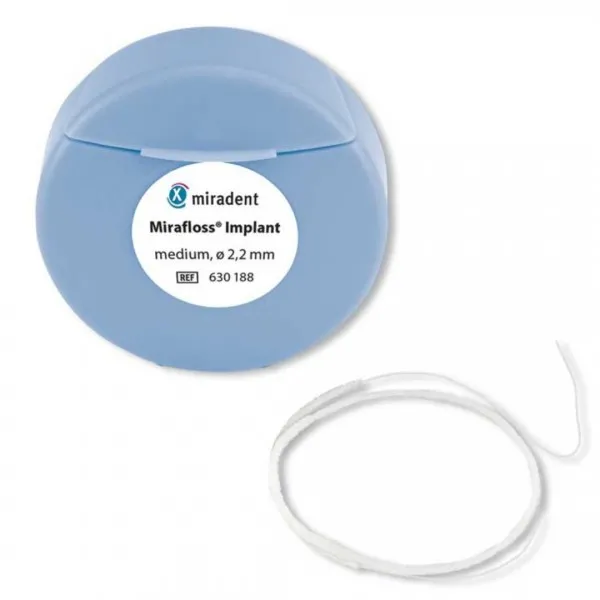 Флос Mirafloss Implant CHX Medium (2,2 mm) — Photo 2