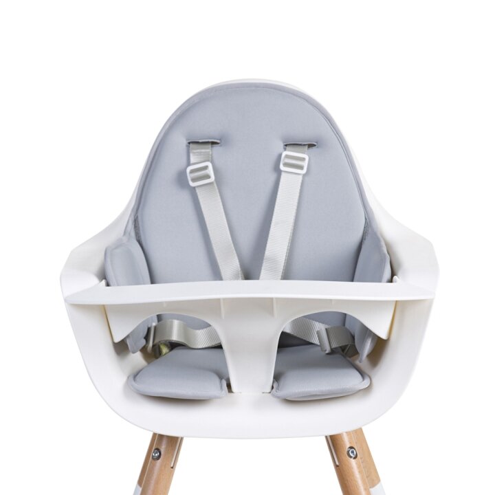 Подушка до стільця для годування Childhome Evolu light grey