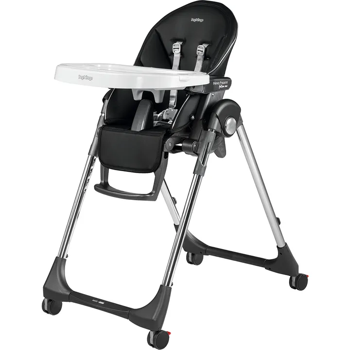 Стілець для годування Peg-Perego Prima Pappa Follow Me (Hi-Tech Licorice grey) — Photo 7