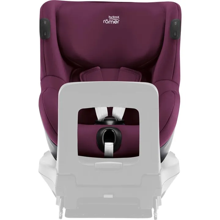 Автокрісло BRITAX-ROMER DUALFIX iSENSE Burgundy Red — Photo 7