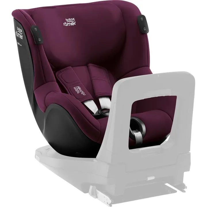 Автокрісло BRITAX-ROMER DUALFIX iSENSE Burgundy Red — Photo 8