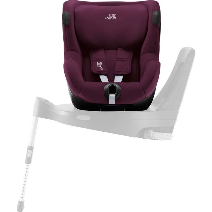 Автокрісло BRITAX-ROMER DUALFIX iSENSE Burgundy Red — Photo 9