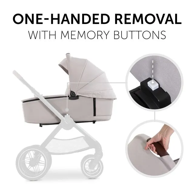 Коляска універсальна Hauck Walk N Care Beige — Photo 7