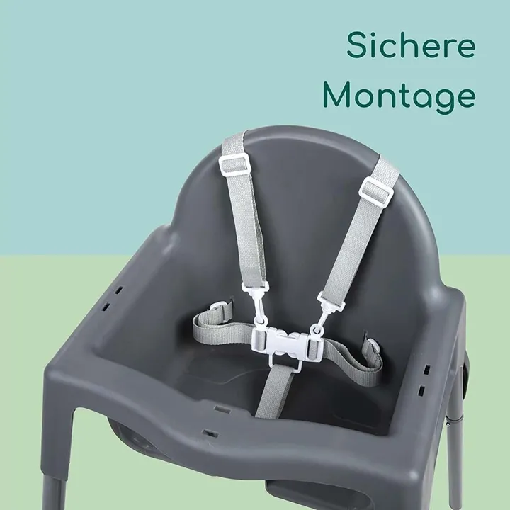 Стільчик для годування BEBE CONFORT MEELY DARK GREY — Photo 6