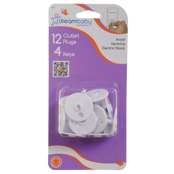 Заглушки для розеток DreamBaby 12 заглушок/4 ключі EURO — Photo 5