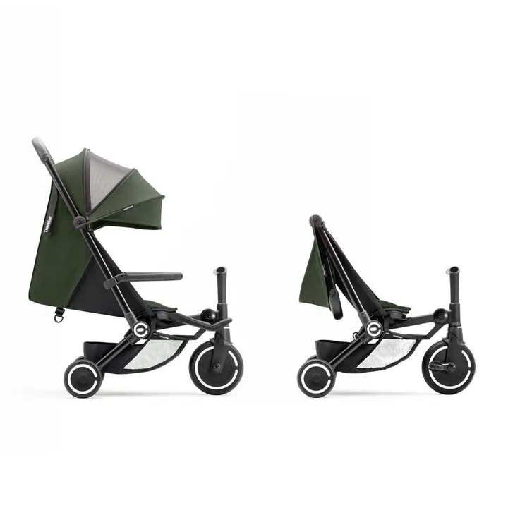 Коляска-велосипед smarTrike Traveler Olive — Photo 13