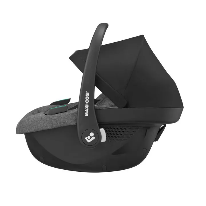 Коляска MAXI-COSI ZELIA S TRIO Dark Grey (Black Frame/Brown Leather + CabrioFix S i-Size + сумка) — Photo 16