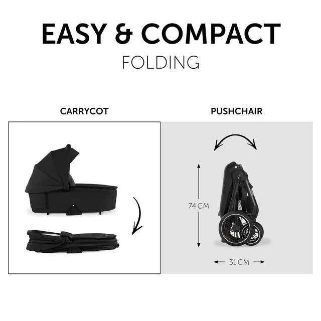 Коляска універсальна Hauck Walk N Care Air Black — Photo 10
