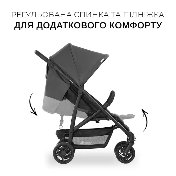 Коляска прогулянкова Hauck Rapid 4 Grey — Photo 9