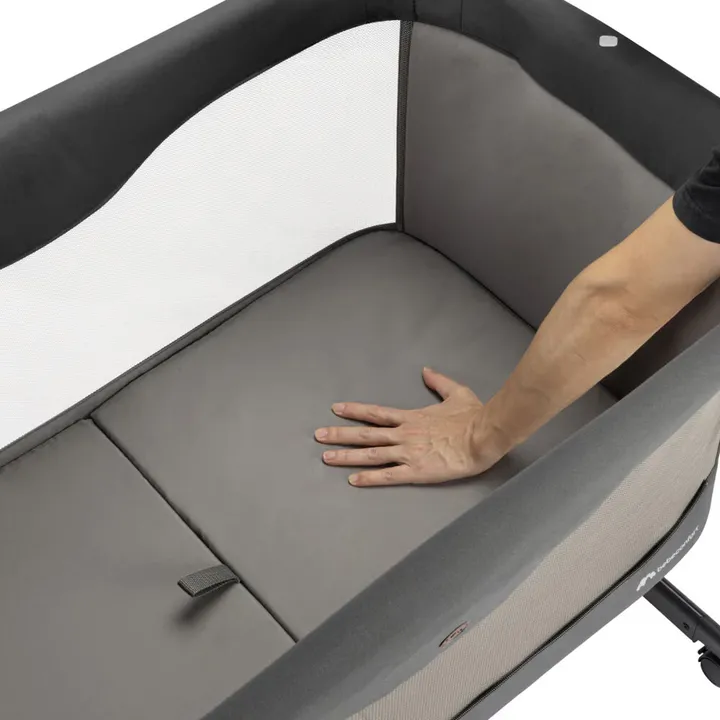 Приставне ліжечко BEBE CONFORT AMARA Tinted Graphite — Photo 8