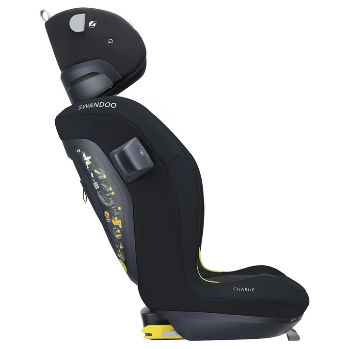 Дитяче автокрісло Swandoo Charlie i-Size (Chia Black) — Photo 10