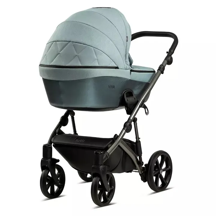 Коляска універсальна TUTIS VIVA4 LUXURY Turquoise — Photo 6