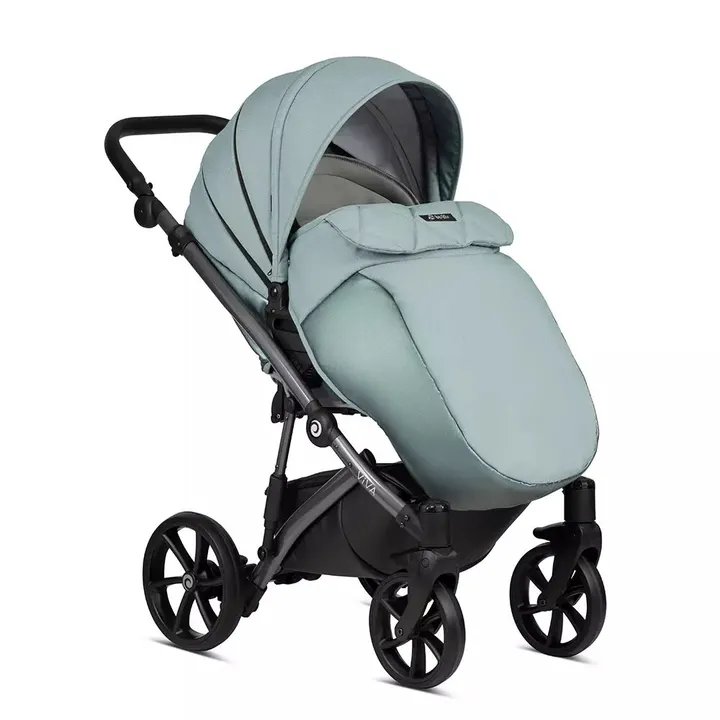 Коляска універсальна TUTIS VIVA4 LUXURY Turquoise — Photo 8