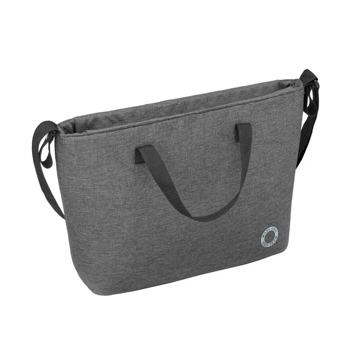 Коляска MAXI-COSI ZELIA S TRIO Dark Grey (Black Frame/Brown Leather + CabrioFix S i-Size + сумка) — Photo 18