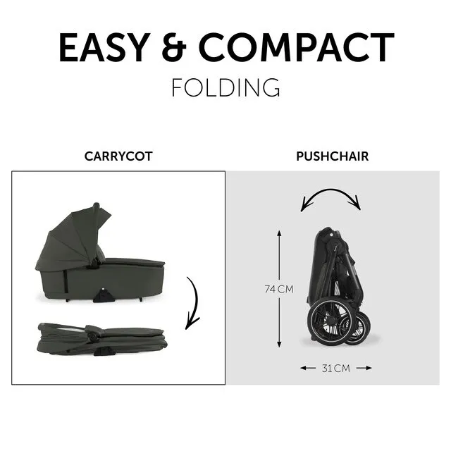 Коляска універсальна Hauck Walk N Care Air Dark Olive — Photo 8