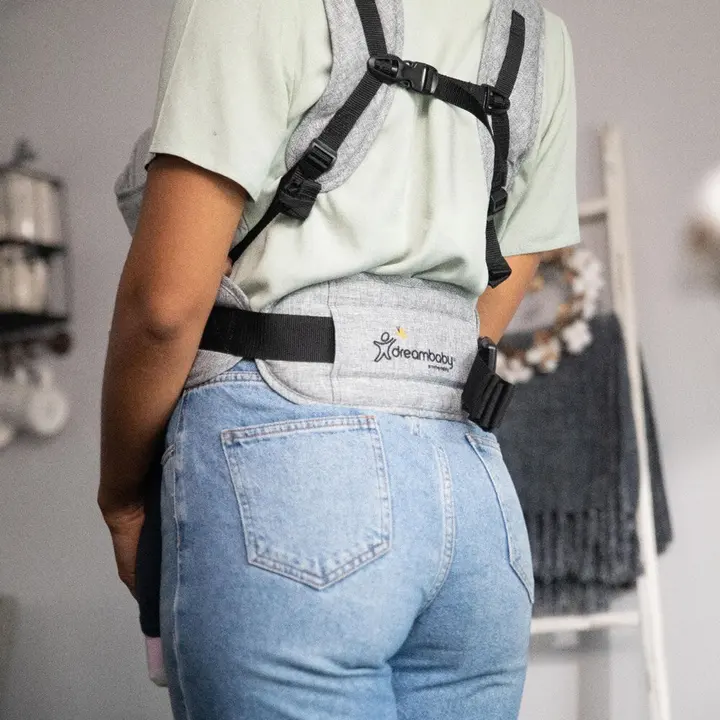 Рюкзак-переноска DreamBaby Oxford Denim Grey — Photo 11