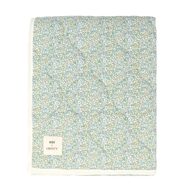 Стьобана ковдра BIBS x Liberty Quilted Blanket Eloise-ivory — Photo 10