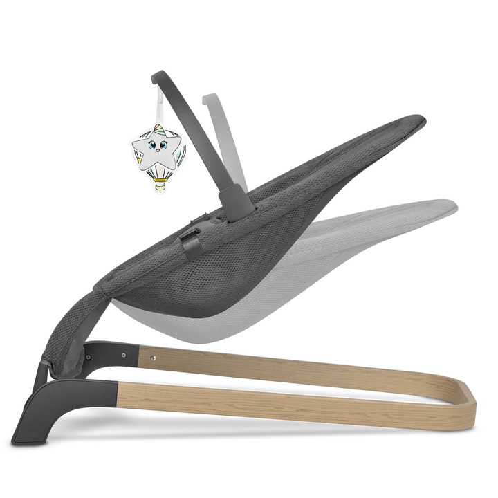 Дитячий шезлонг Lionelo JUNE AIR GREY GRAPHITE — Photo 5