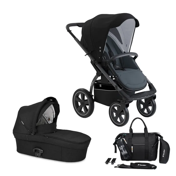 Люлька до коляска X-lander X-Pram Light 2.0 - Astral Black — Photo 20