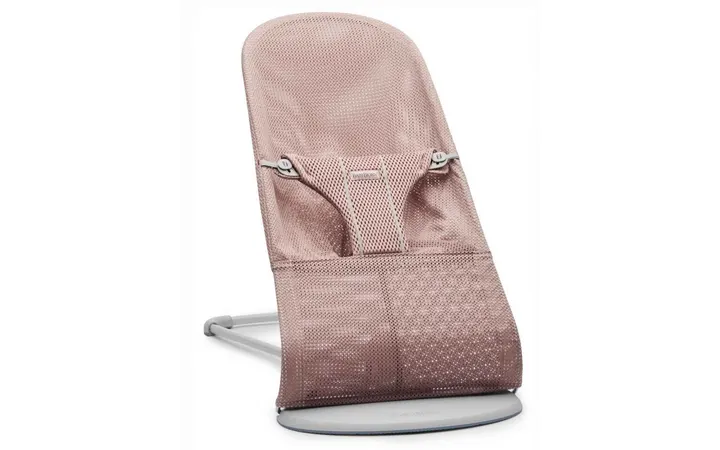 Шезлонг для немовлят BabyBjorn Bouncer BLISS Mesh Dusty Pink — Photo 5