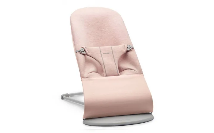 Шезлонг для немовлят BabyBjorn Bouncer BLISS 3D Jersey Light Pink — Photo 8