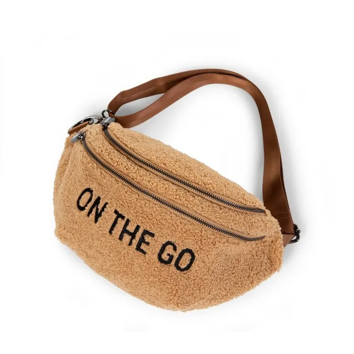 Сумка через плече Childhome Banana bag teddy beige, арт. CWBANAT — Photo 12